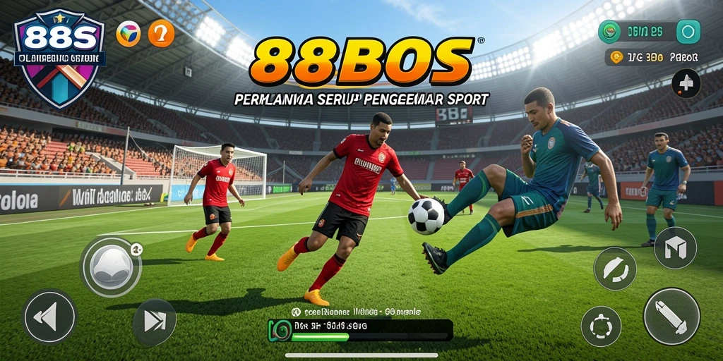 Gameplay menarik 88BOS yang menampilkan aksi olahraga.