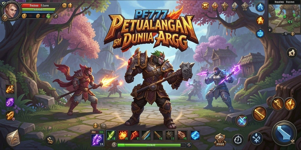 Screenshot gameplay PF777 yang menunjukkan aksi seru dalam pertarungan.