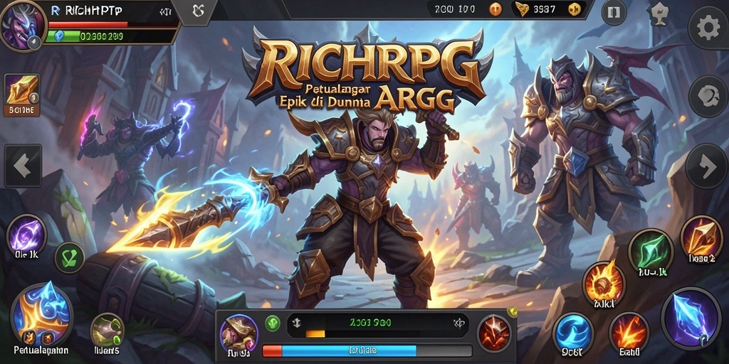 Tangkapan layar gameplay RICHRTP yang menarik dan penuh aksi.