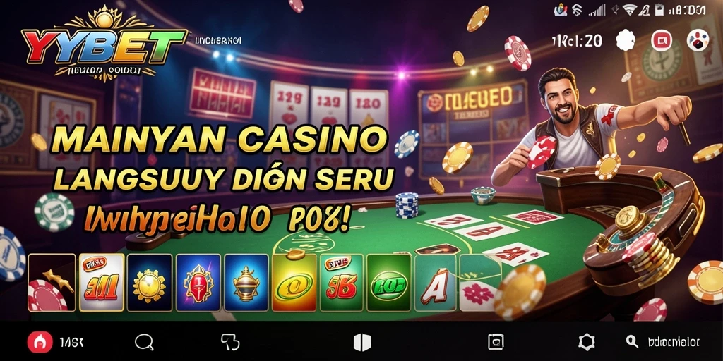 Tampilan gameplay Live Casino yang menarik dan interaktif di YYBET.